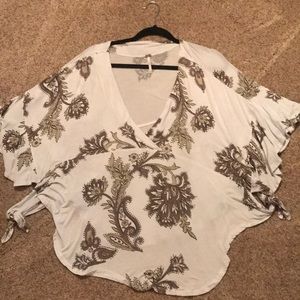 Free people flowy printed top